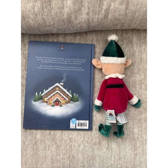 Jellycat Eldo Elf with Book Set New Christmas Gift for Kids - Picture 2 of 5